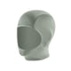thumbnail image 5 of Pasamontañas portátil para la cara, máscara de esquí cómoda y fresca, gorra de ciclismo de verano, máscara de bicicleta para acampar, escalar, viajar, gris normal shamjiam Cubierta de la cara de ciclismo, 5 of 7