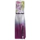 thumbnail image 4 of ICHUANYI Clearance Women's Fashion Sexy Sleeveless Printing Party Hem Opening Dresses(Multicolor, M) ICHUANYI WER2023081108592, 4 of 5