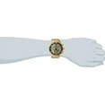 thumbnail image 2 of Men's 14204 Large Lupah Chronograph Gold Dial 18k Gold Ion-Plated Stainless Steel Date Watch, 2 of 5