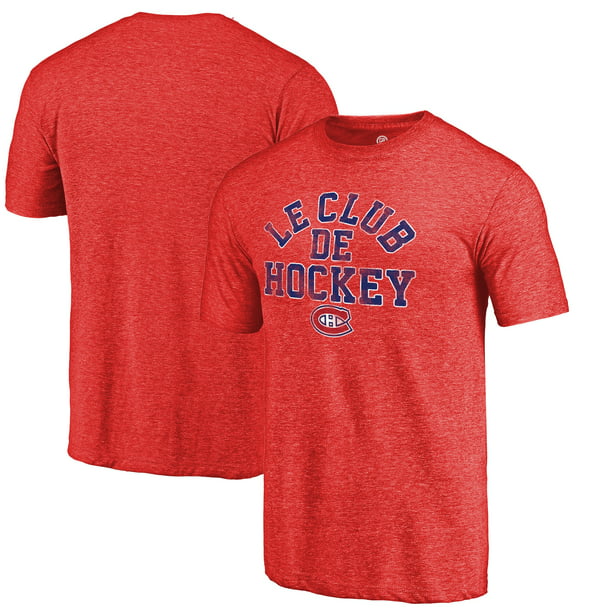 Montreal Canadiens Fanatics Branded Hometown Collection Le Club Tri-Blend T- Shirt Red - Walmart.com - Walmart.com