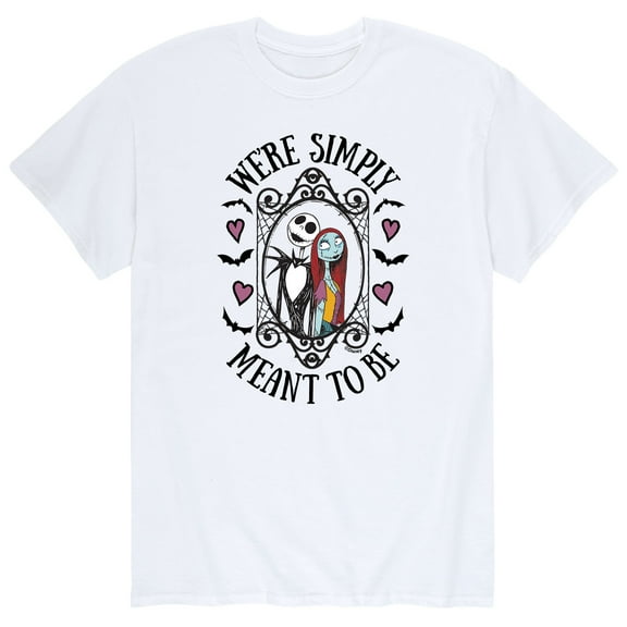 The The Nightmare Before Christmas - We're Simply Meant To Be - Men's Short Sleeve Graphic T-Shirt