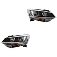 thumbnail image 1 of Par de Faros Crossfox 2015 A 2016 Volkswagen Fondo cromado TYC, 1 of 4