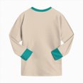 thumbnail image 4 of NOLDARES Toddler Baby Girl Fall Winter Clothes Outfits Funny Print Graphic Girl Fall Sweatshirt Pant Set(Beige,7-8 Y), 4 of 6