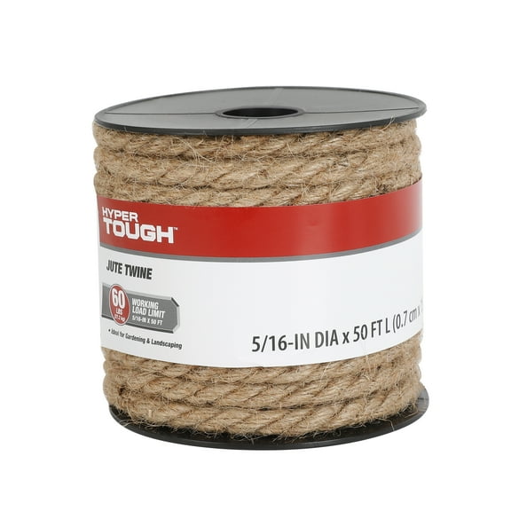 Hyper Tough 5/16 in x 50 ft Jute Twine