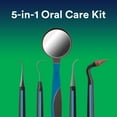 thumbnail image 5 of DenTek Professional Oral Care Kit, Set of Dental Tools with Mirror, Dental Pick, Scaler & Stimulator, 5 of 18