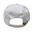 thumbnail image 2 of Pack of 2 Cotton Dad Hat Adjustable Cap (White), 2 of 2
