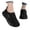 Black, variant on Diabetic Shoes for Women Extra Wide Toe Box Walking Sneakers Adjustable Slip on Orthopedic Neuropathy Edema Swollen Feet Nursing Shoe for Elderly Indoor Outdoor Comfy