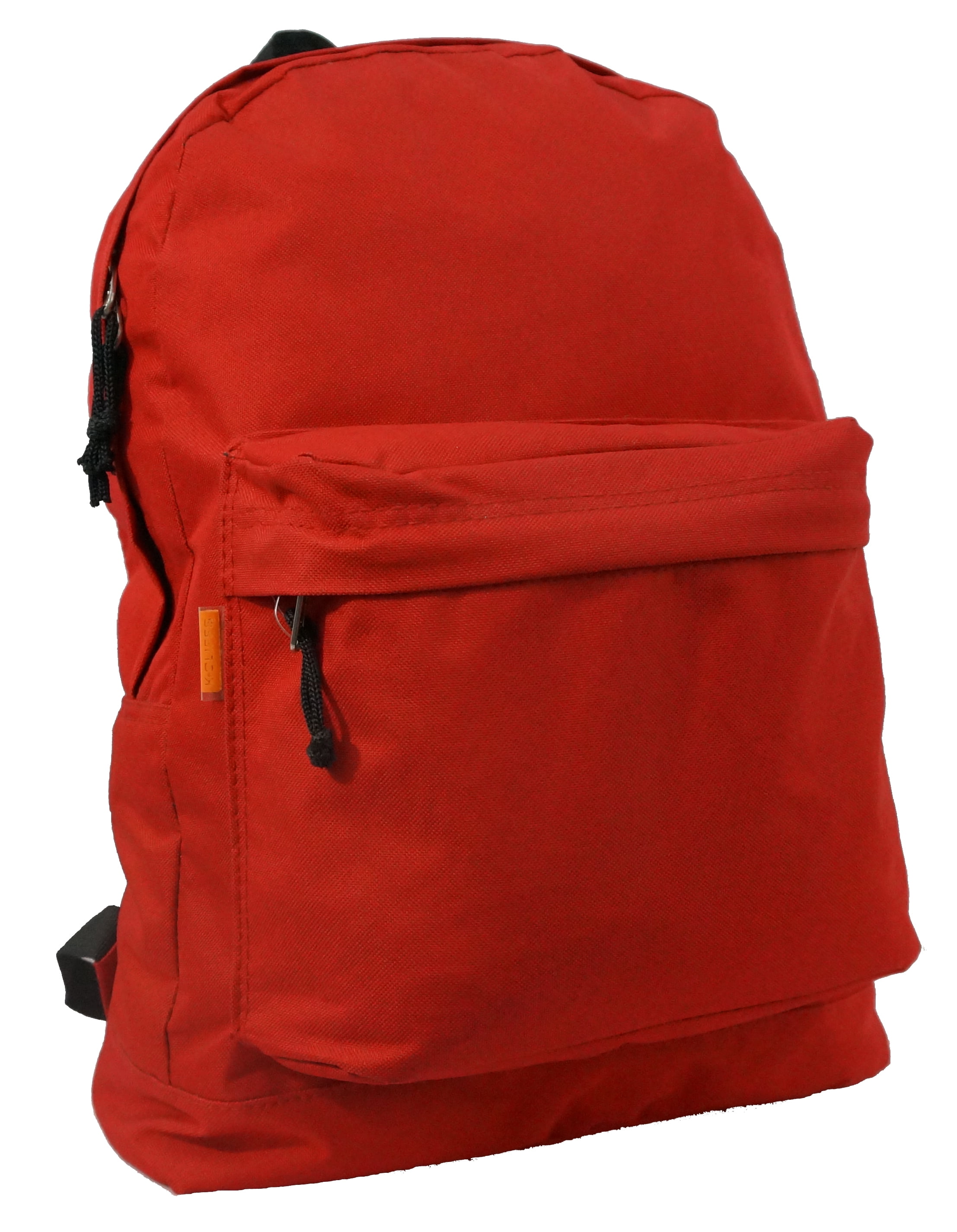 K-Cliffs Unisex Classic 16" School Backpack Red,Kids-Adult, Polyester
