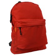K-Cliffs Unisex Classic 16 School Backpack Red,Kids-Adult, Polyester