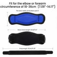 thumbnail image 4 of AVIDDA 4 PackTennis Elbow Brace with Compression Pad for Women and Men Golfers Elbow Brace for Tendonitis Pain Relief Blue, 4 of 9