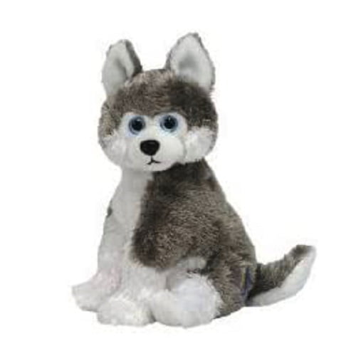 18" inches Large HUSKY PET PILLOW my Puppy Dog Gray New "Plush & Plush" Brand 