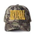 thumbnail image 2 of REVIVAL Embroidered Patchwork Trucker Cap | Adjustable Unisex Snapback, Fresh Fire Essential, 2 of 10