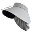 thumbnail image 2 of Sun Visors For Women Uv Protection Unisex Wide Brim Sun Hat with UPF 50+ Lightweight Breathable Design for Outdoor Summer Activities, 2 of 3