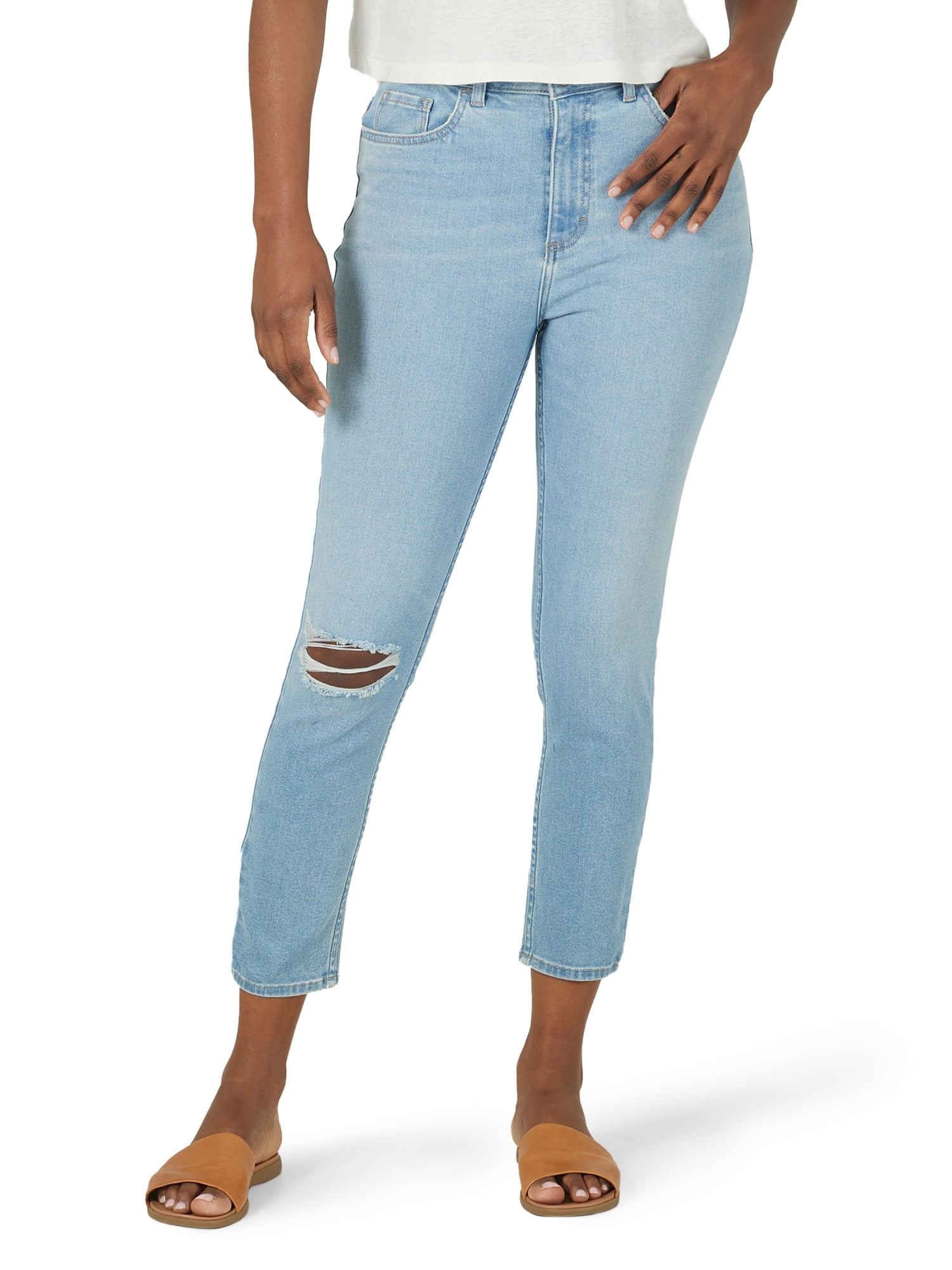 High Rise Skinny Jeans - Walmart 