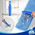 thumbnail image 5 of MR.Siga Microfiber Mop for Hardwood, Laminate, Tile Floor Cleaning- 3 Reusable Pads and 1 Plastic Scraper Included, 5 of 10