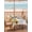 white, variant on Modern Elephants Outdoor Tablecloth - 52x70 Inch Rectangle Dining Table Cover, Spring Summer Watercolor Sunflowers Daisy Waterproof Outdoor Table Cloth with Umbrella Hole & Zipper for Picnic/Patio