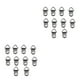 thumbnail image 3 of Eigraketly Gancho de 100 uds, ganchos de agujero geométrico semicircular, anillo colgante moderno Simple, colgadores de suministros para el Type3 NO3, 3 of 6