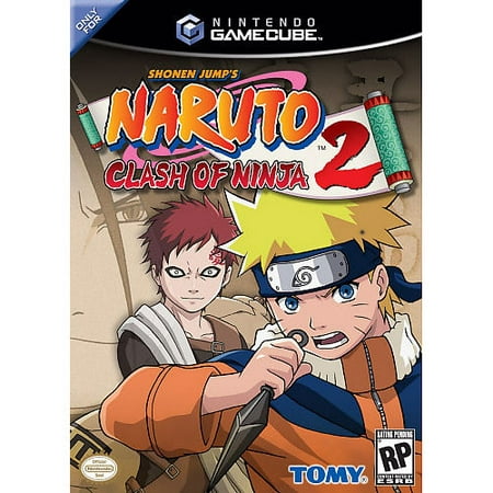Naruto Clash of Ninja 2 - Gamecube (Best Gamecube Fighting Games)