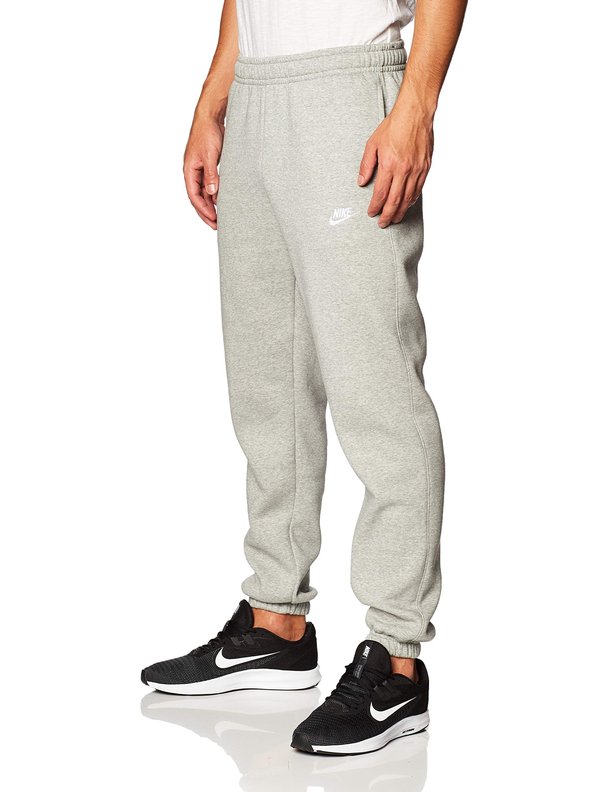 Bevestigen aan marketing Langwerpig Nike Sportswear Men's Club Fleece Joggers Pants (Light Gray/JDI Patch,  XX-Large) - Walmart.com