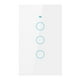 thumbnail image 1 of Interruptor de lámpara , interruptor inteligente apto para / aplicación de inteligente interruptor de temporizador de - 3 Interruptor blanco 3 Colco Interruptor táctil inteligente WiFi RF, 1 of 8