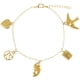 thumbnail image 1 of Pulseras con dijes para mujer: pulseras con dijes de 7 pulgadas, joyería, pulsera con dijes, 1 of 6