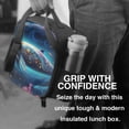 thumbnail image 6 of Lsque Vintage Colorful Patterned Dolphin Lunch Bag Lunch Box for Women Men Reusable Insulated Lunch Tote Bag,Leakproof Thermal Cooler Sack Food Handbags Case High Capacity, 6 of 9