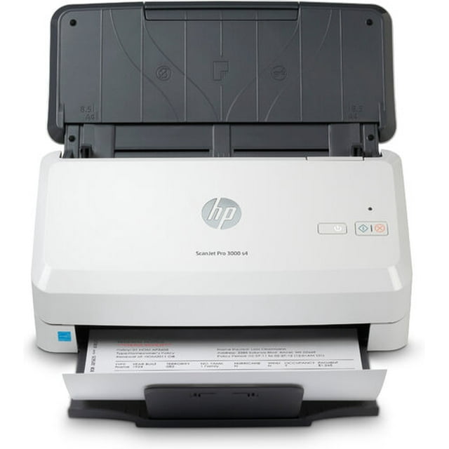 Escáner HP ScanJet Pro 3000 s4 Sheet-feed - 40ppm - USB - Dúplex - Blanco HP 6FW07A