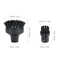thumbnail image 2 of Steam Cleaner Round Brush Set 4 Pcs Steam Cleaners Cleaning Nozzles Attachments Accessories Kit Replacement for Karcher SC1 SC2 SC3 SC4 SC5 SC7 CTK10, 2 of 8