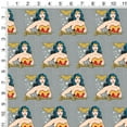 thumbnail image 2 of Wonder Woman Vintage Icon Premium Roll Gift Wrap Wrapping Paper, 2 of 5