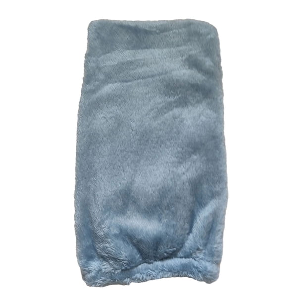 Sonducket Calentadores de piernas largos que se mantienen cómodos y a la moda Versátiles para cualquier atuendo Calcetines de felpa por encima Accesorios de calzado azul claro