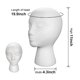 thumbnail image 2 of WASHWEPE 2Ud Soporte De De Mannequín Femenino En Espuma Para Mostrar Pelucas Y Gafas, 2 of 8