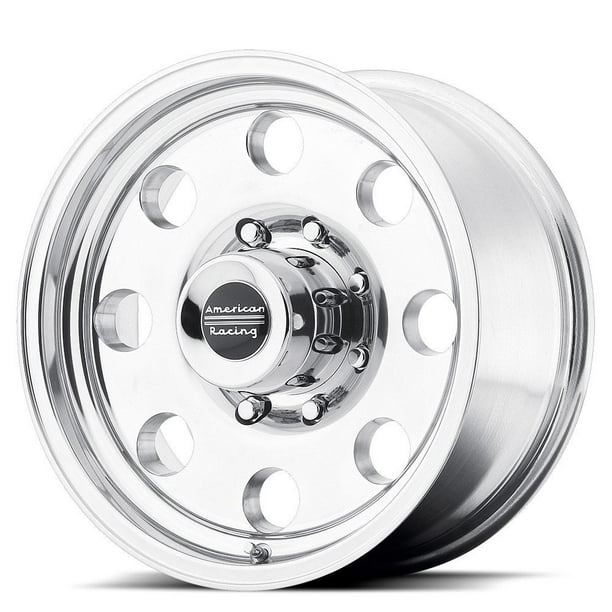 American Racing Baja, 16X10 Wheel with 8 On 170 Bolt Pattern Polished