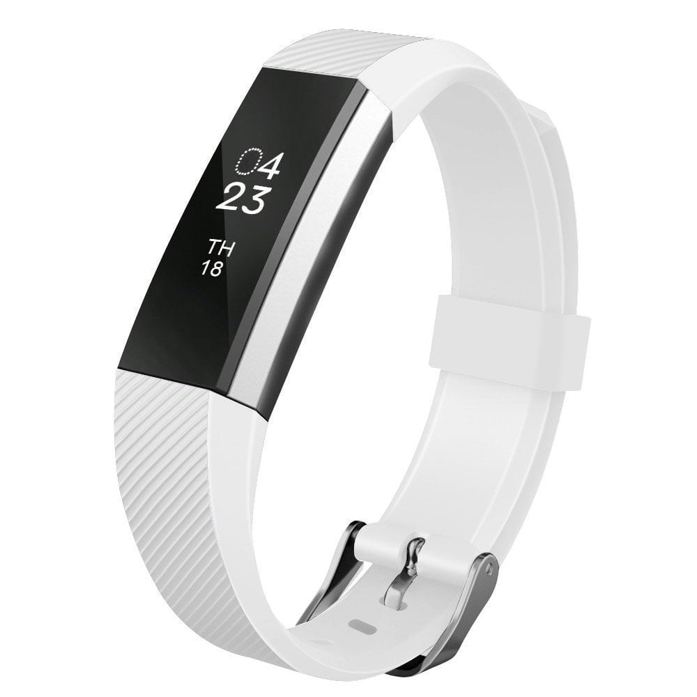 EEEKit Replacement Wrist Band Soft Silicon Strap Clasp Buckle For Fitbit Alta by EEEKit