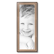 ArtToFrames 9" x 25" Anique Silver Picture Frame, 9x25 inch Silver Wood Poster Frame (WOM-4964)