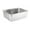 45x35x10cm, variant on Stainless Steel Smooth Litter Pan for Cats and Rabbits Metal Rabbit , Odor Control Litter Pan, Easy to Clean 17.7" L X 13.8" W X 3.9" H