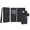Black, variant on Dteck Detachable Magnetic Phone Case for iPhone 17e / iPhone 16e, RFID Blocking PU Leather Wallet with Wrist Strap,Black
