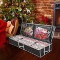 thumbnail image 3 of Christmas Tree Storage Bag, Festive Season Christmas Decorations Storage Box, Heavy Duty Storage Bag with Double Stitched Zip and Carry Handles, Xmas Tree Storage Bag G 105x36.5x16cm, 3 of 6