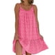thumbnail image 1 of Minnieouse Maxivestido de fibra multifuncional y elegante para mujer, vestido bohemio Vintage con hombros descubiertos, vestido de verano para Vestidos rosa SG, 1 of 5
