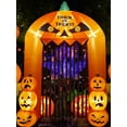 thumbnail image 7 of Kalolary 9.5ft Halloween Inflatable Pumpkin Arch with LED Lights - Outdoor/Indoor Yard Decoration for Halloween Party & Home, 7 of 7