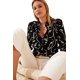 thumbnail image 2 of Camisa de mujer de moda casual de manga larga con botones, 2 of 4