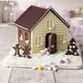 thumbnail image 3 of Molde de silicona Gingerbread House Christmas Chocolate, 3 of 5