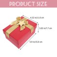 thumbnail image 4 of GOOHOCHY 3 cajas de dulces navideñas para regalo, caja pequeña para envolver regalos, cajas de papel para dulces navideños, 4 of 8