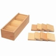 thumbnail image 1 of 1 juego de juguetes sensoriales auditivos Montessori para niños pequeños, cilindros de percepción del sonido para la educación infantil temprana y el desarrollo de la motricidad fina., 1 of 7