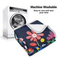 thumbnail image 5 of Yayeee Throw Blanket for Couch Soft Warm 50" x 60" Sofa Chair Bed Decoration, Bloom Flowers, 5 of 7