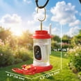 thumbnail image 3 of PawHut Smart Bird Feeder with 2K HD Camera, Bird Feeder Camera AI Identify, 3 of 10