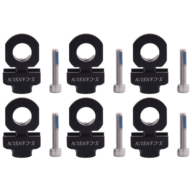 Tensor de cadena de bicicleta plegable piñón fijo para BMX Fixie negro