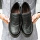 thumbnail image 2 of Nuevos zapatos de cuero, mocasines para hombre, zapatos de negocios suaves y cómodos para hombre, zapatos casuales planos para hombre (25,5 cm), 2 of 4