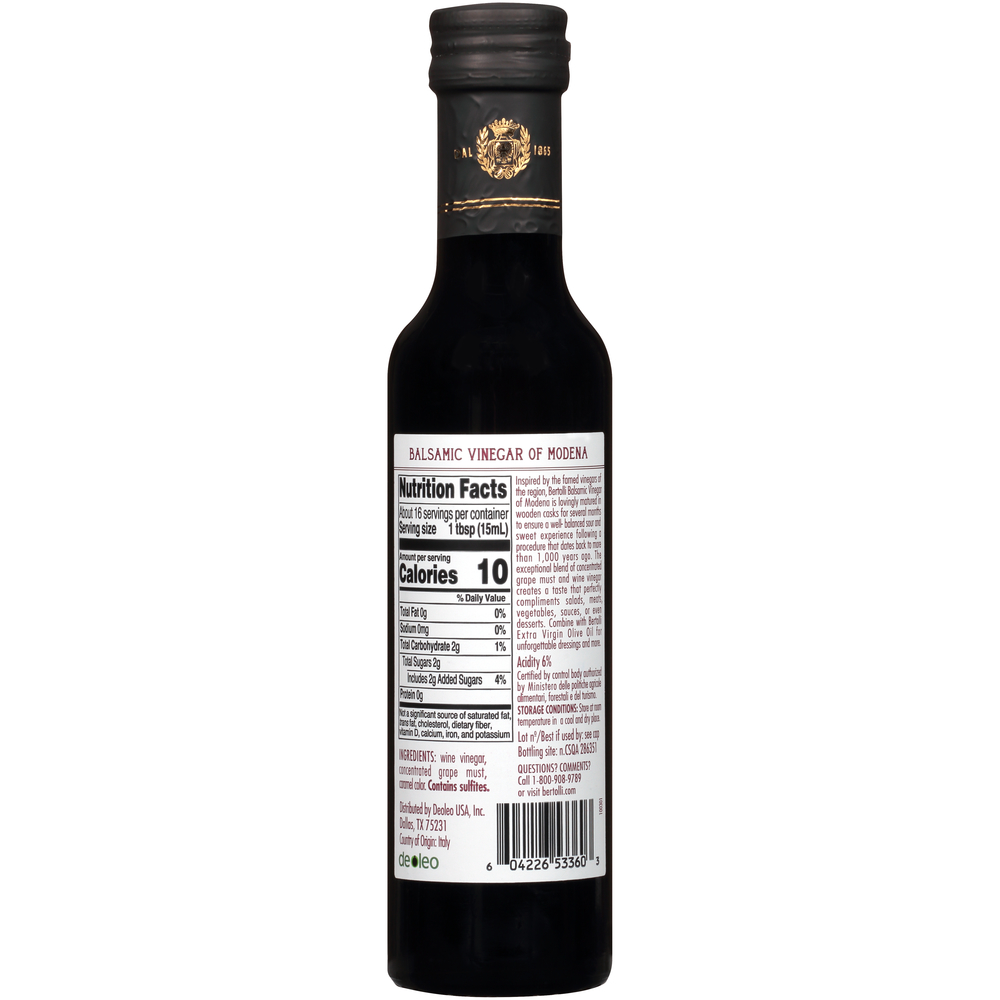 Deoleo USA Bertolli Vinegar, 8.5 oz - image 2 of 7
