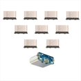 thumbnail image 1 of 10 Conectores USB Tipo C Hembra de 5 Pines SMD SMT, Puerto de Carga para Soldadura de PCB, Adaptador de Reparación DIY., 1 of 5