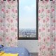thumbnail image 4 of Paneles de cortina transparentes de peonía 2-Pack | Cortinas de ventana de puerta de vidrio con encaje colgante, Voile transparente, 39.37x78.74 pulgadas | Decoración de dormitorio elegante,, 4 of 5